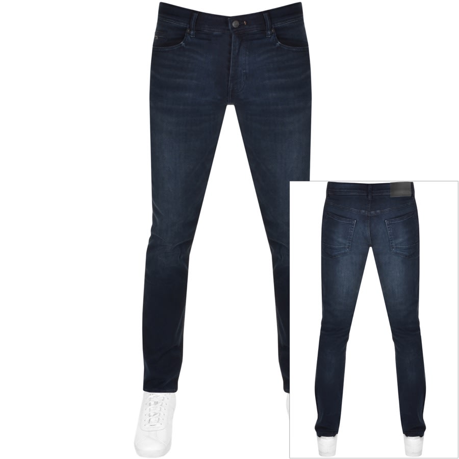 Alternative Image for ProductBOSS Delaware Slim Fit Jeans Navy1